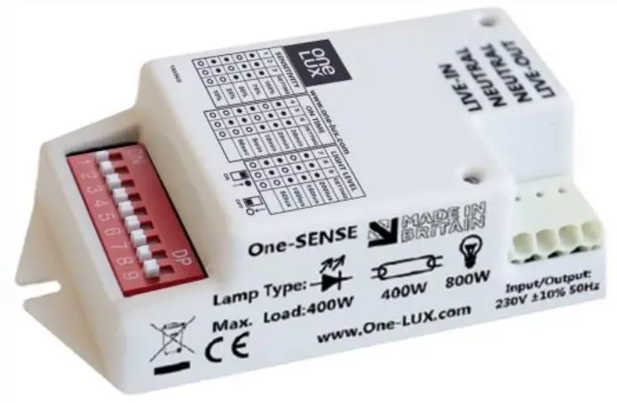 LED GROSSISTEN LXRMWRH 01 Microwave Motion Sensor - Fig