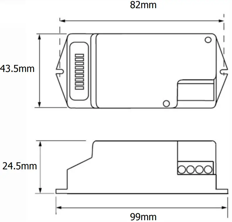 LED GROSSISTEN LXRMWRH 01 Microwave Motion Sensor - Fig1