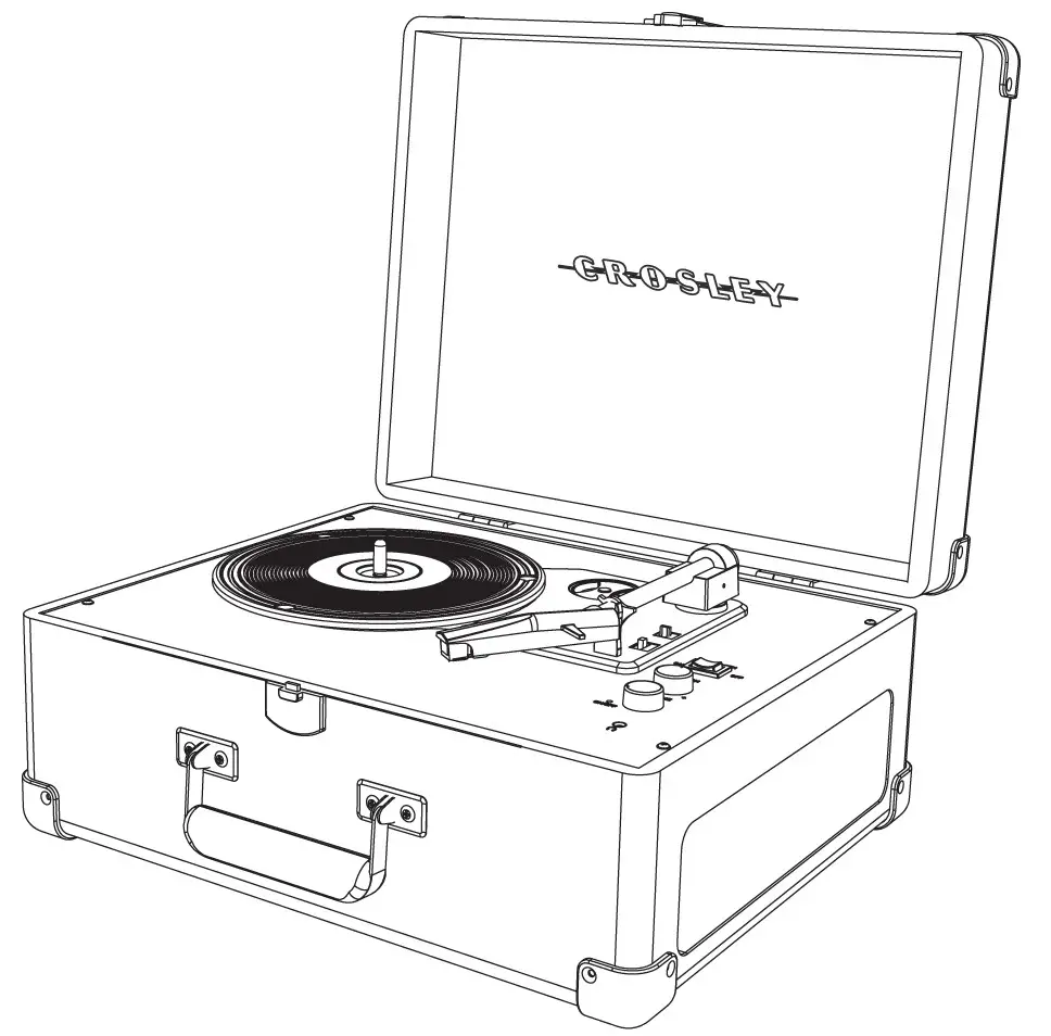CROSLEY CR6253A Anthology Turntable - Turntable