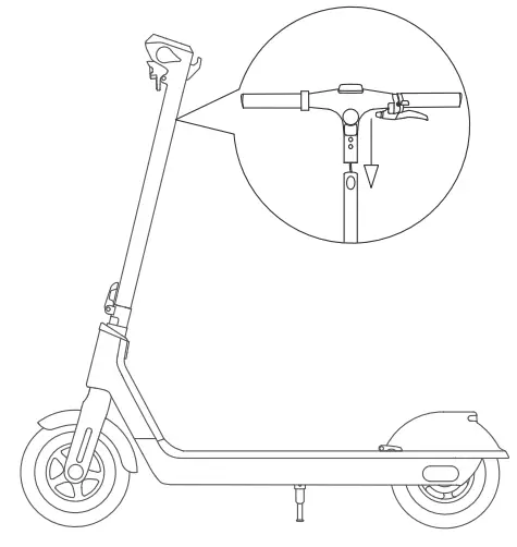 G force GF S5 G US S5 Electric Scooter-Assembly2