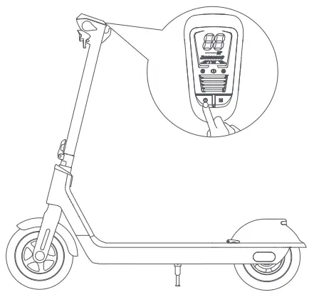 G force GF S5 G US S5 Electric Scooter-Ride1