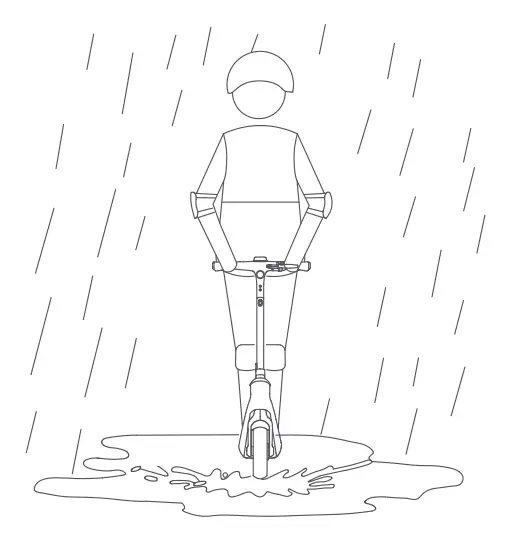 G force GF S5 G US S5 Electric Scooter-Safety