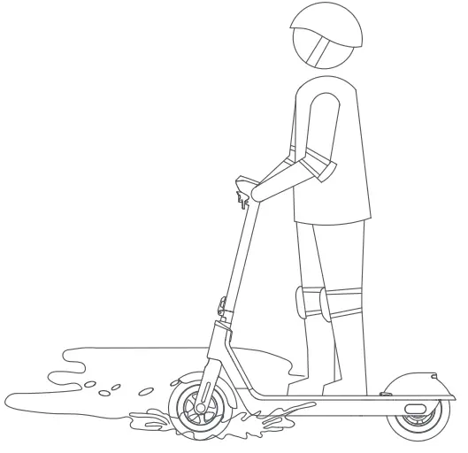 G force GF S5 G US S5 Electric Scooter-bypass