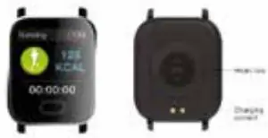 25-7 SW600 Smartwatch - CHARGING