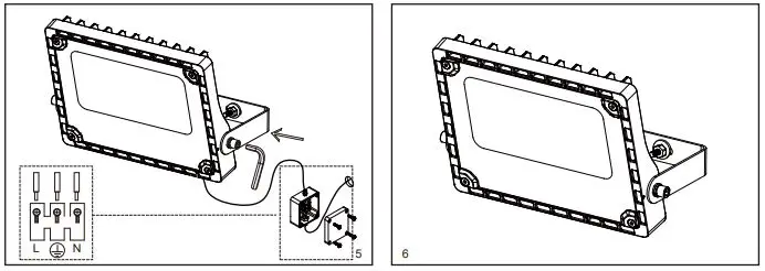 ROBUS RCM3030-04 Cosmic 30W LED Flood Light fig2