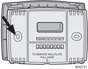 Wallplate from New Thermostat