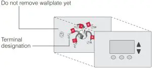 Remove Old Thermostat
