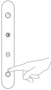 MEDIACOUS ME-FL01 LED Floor Lamp - key operation 2