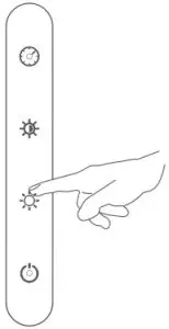 MEDIACOUS ME-FL01 LED Floor Lamp - key operation 4