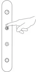 MEDIACOUS ME-FL01 LED Floor Lamp - key operation 5