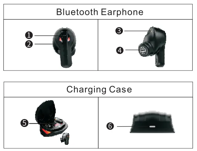 AUXTRON G18 Bluetooth Gaming Earbuds-overview