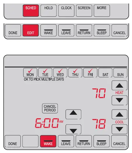 Adjusting Program Schedules