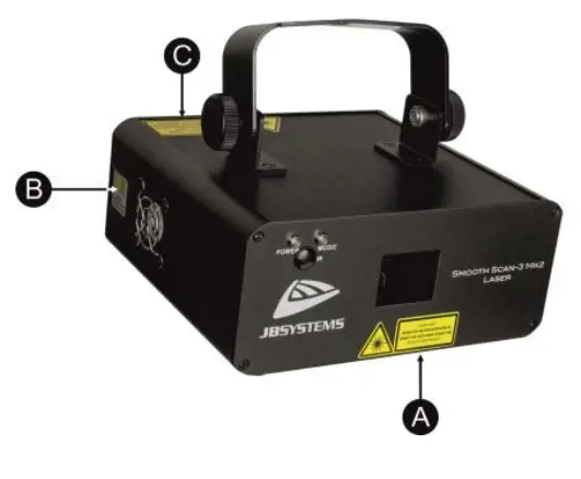 JBSYSTEMS MK2 Smooth Scan 3 Laser - fig 1