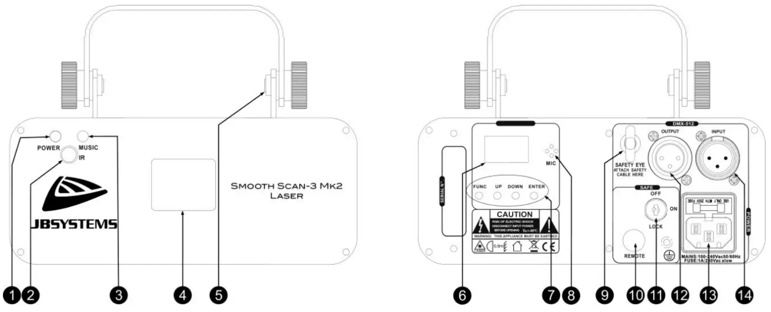JBSYSTEMS MK2 Smooth Scan 3 Laser - fig 4
