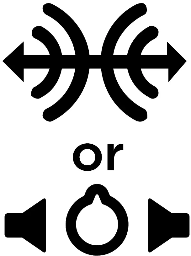 Speakers side left-right