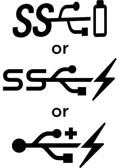 USB 3.0 or USB 3.1 with PowerShare