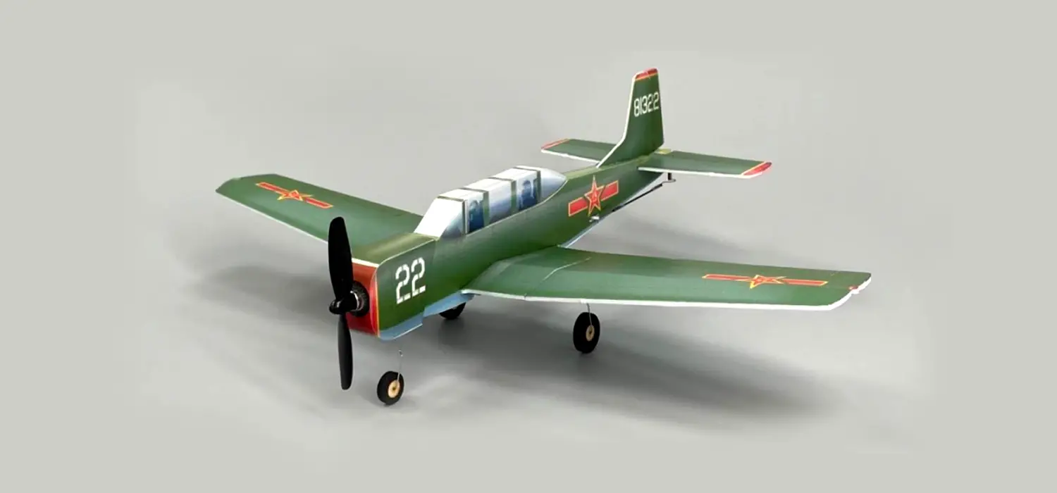 Minimumrc Nanchang Cj-6 Instruction Manual