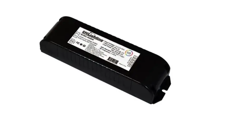 Gm Lighting Shwc-v120-rgbw Smart Wi-fi Light Controller Installation Guide Gm Lighting Shwc-v120-rgbw Smart Wi-fi Light Controller Installation Guide