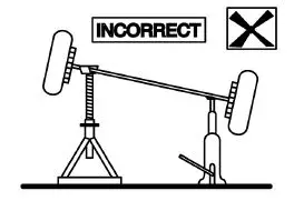 Clarke CAX3TAB Aluminium Axle Stands Pair FIG 2