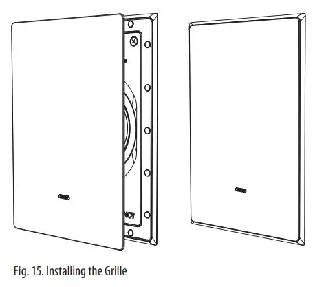 TANNOY PCI 5DC IW Premium 5 Dual Concentric In-Wall Loudspeaker User Guide - Fig. 15
