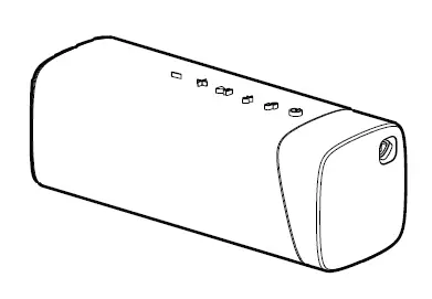 Mmd Hong Kong Holding TAS7505 Portable Wireless Mono Speaker 1