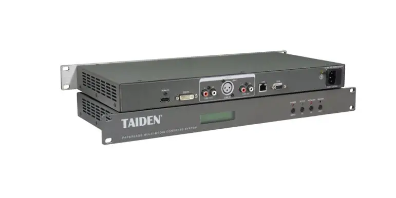 Taiden Hcs-8316 Series Encoder Installation Guide Taiden Hcs-8316 Series Encoder Installation Guide