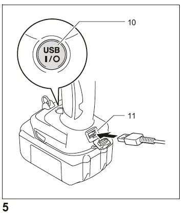 makita DML807 Cordless LED Flashlight fig 3