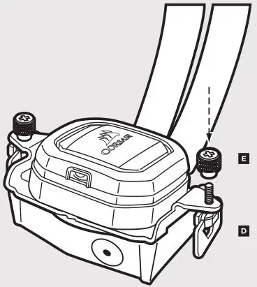 CORSAIR Hydro - Prepare the Mounting Bracket