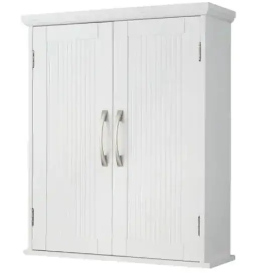 TEAMSON HOME EHF-F0007 Elegant Home Fashions Newport Wall Mounted Cabinet fig 1