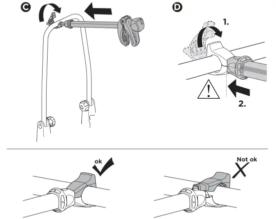 THULE-926-VeloCompact-Tow-Bar-Mounted-Bike-Carrier-Installation-Assembly