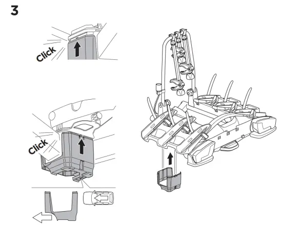 THULE-926-VeloCompact-Tow-Bar-Mounted-Bike-Carrier-Installation-Assembly