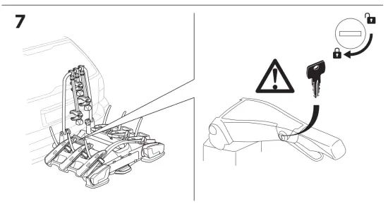 THULE-926-VeloCompact-Tow-Bar-Mounted-Bike-Carrier-Installation-Assembly
