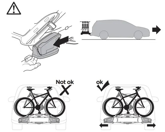 THULE-926-VeloCompact-Tow-Bar-Mounted-Bike-Carrier-Installation-Assembly