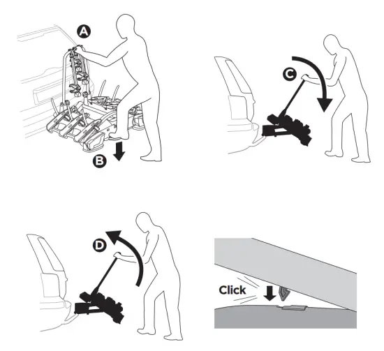 THULE-926-VeloCompact-Tow-Bar-Mounted-Bike-Carrier-Installation-Assembly