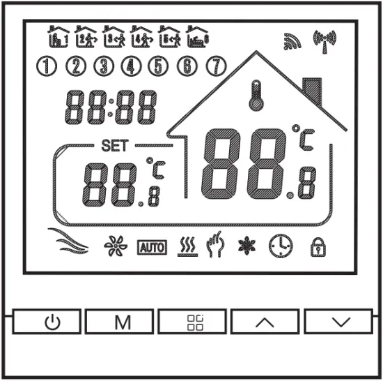BEOK TOL-47 Heating Thermostat