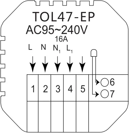 BEOK TOL-47 - Wiring Diagram 2