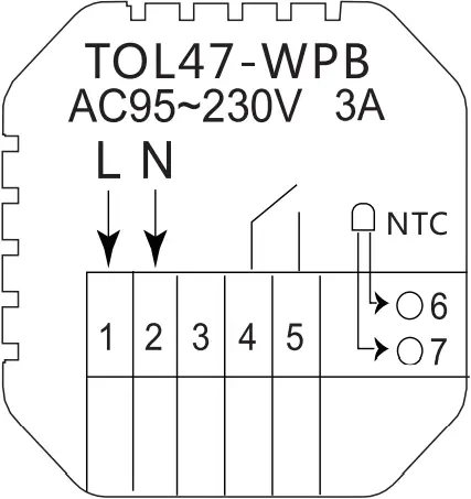 BEOK TOL-47 - Wiring Diagram 3