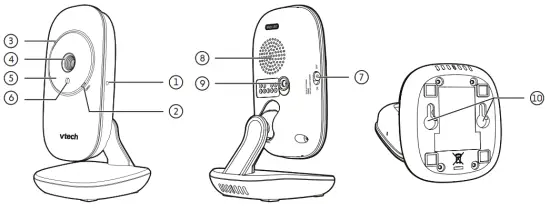 vtech VM2251 Video Baby Monitor - Camera