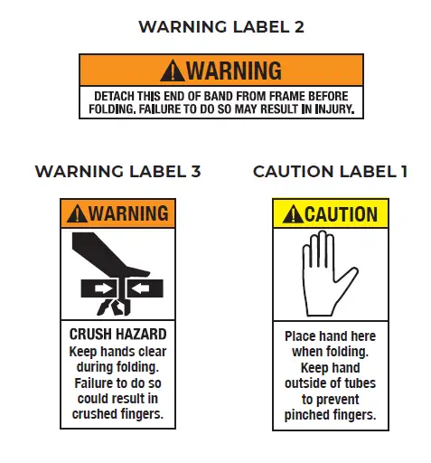 WARNING LABELS