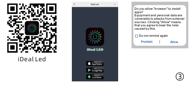 IDEAL LED Curtain Lamp Bluetooth Magic String Lights 2