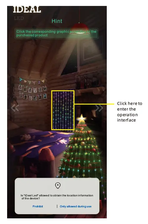 IDEAL LED Curtain Lamp Bluetooth Magic String Lights 3