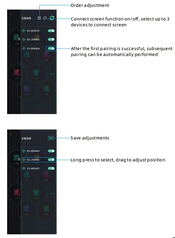 IDEAL LED Curtain Lamp Bluetooth Magic String Lights 5