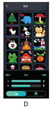 IDEAL LED Curtain Lamp Bluetooth Magic String Lights 7