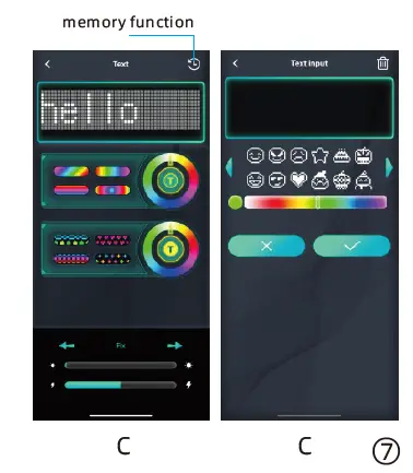 IDEAL LED Curtain Lamp Bluetooth Magic String Lights 8