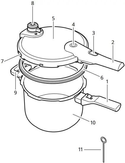 IKEA 004.636.51 365+ Pressure Cooker Stainless Steel