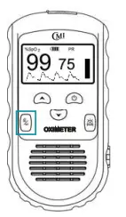 CMI HEALTH PC 66H Handheld Pulse Oximeter - Press