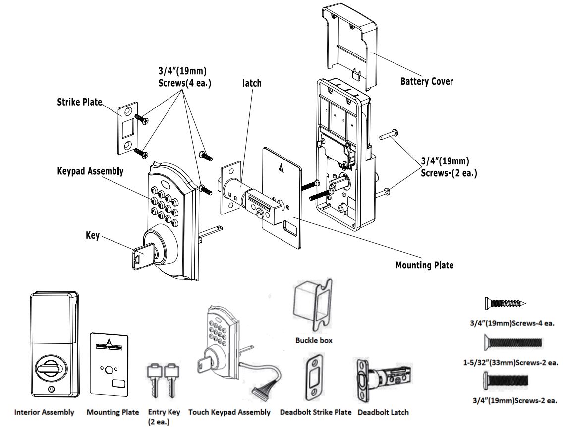 KINGFORCE-M15-Electronic-Lock-1