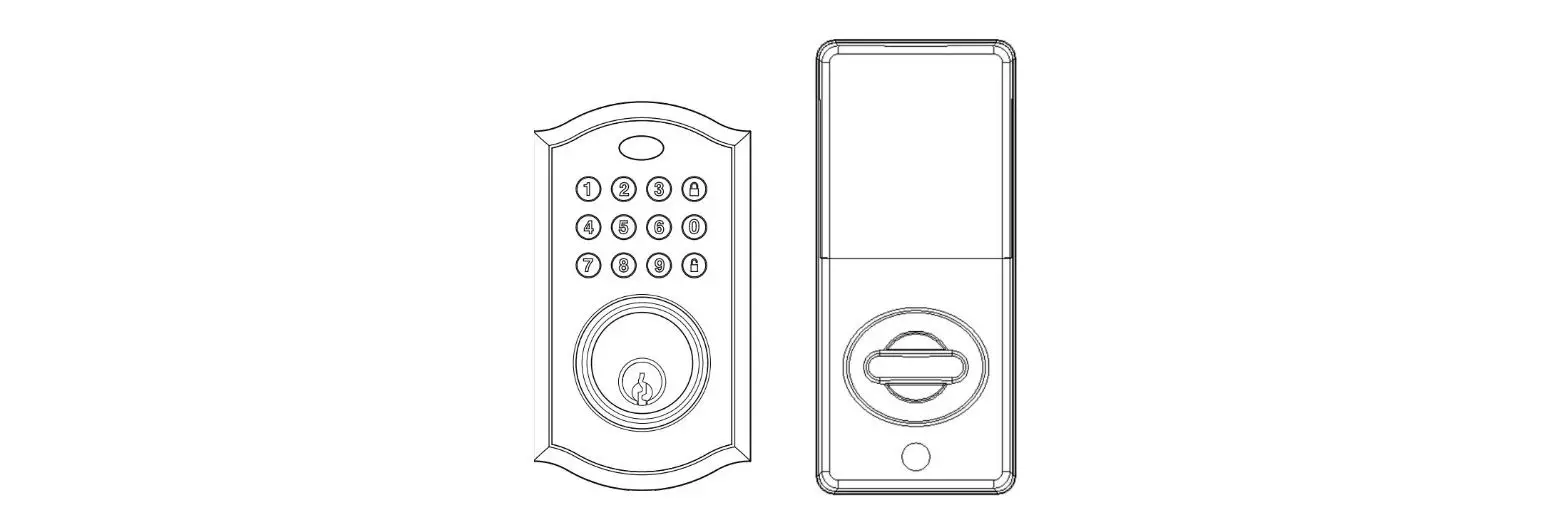 Kingforce M15 Electronic Lock Installation Guide