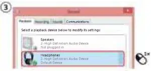 Connecting Headset to Window 7/8
