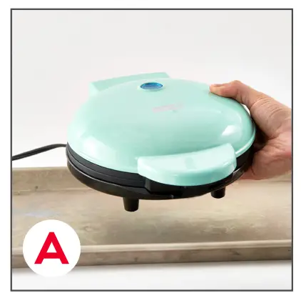 Place on flat surface